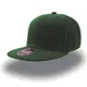 Бейсболка Atlantis Snap Back 6 клиньев, плоский козырек, зеленая - фото № 1