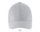 Бейсболка Sol's Buffalo, 260 гр/м2, серая - фото № 1
