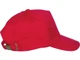 Бейсболка US Basic Memphis 230, красная - фото № 5