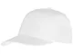 Бейсболка US Basic Poly, 5 клиньев, белая - фото № 4