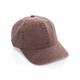 Бейсболка из хлопковой саржи XD Xclusive Beau Aware™, 6 клиньев, 270 г/м², темно-бордовая - фото № 1