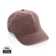 Бейсболка из хлопковой саржи XD Xclusive Beau Aware™, 6 клиньев, 270 г/м², темно-бордовая - фото № 9