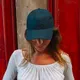 Бейсболка из органического хлопка Atlantis Green Cap, 6 клиньев, белая - фото № 7
