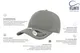 Бейсболка из органического хлопка Atlantis Green Cap, 6 клиньев, белая - фото № 5