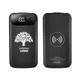 Зарядное устройство беспроводное Shine Softtouch c подсветкой логотипа, 8000mAh, чёрное - фото № 3