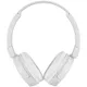 Наушники беспроводные накладные складные JBL T450BT, белые/ серые - фото № 3