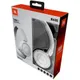 Наушники беспроводные накладные складные JBL T450BT, белые/ серые - фото № 11