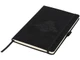 Блокнот в линейку на резинке Journalbooks Suede А5, черный - фото № 8