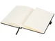 Блокнот в линейку на резинке Journalbooks Suede А5, черный - фото № 4