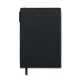 Блокнот из полиуретана с пластиковой шариковой ручкой, А5, черный - фото № 5
