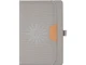 Блокнот из RPET Lettertone Harvey А5, серый - фото № 1