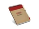 Блокнот Ringord А6, бежевый / красный - фото № 2