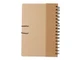 Блокнот в твердой обложке Saharan Cypress А5, бежевый - фото № 3