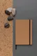 Блокнот из пробки и каменной бумаги XD Collection Stoneleaf, А5, коричневый - фото № 4