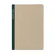 Блокнот из сахарного тростника XD Collection Stylo (сертификат Bonsucro), A5, крафт / зеленый - фото № 4
