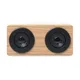 Колонка беспроводная Bluetooth, 2 динамика, 3W, натуральное дерево - фото № 8