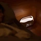Bluetooth стерео-колонка Smart Band, с беспроводным ЗУ, лампой и часами, бежевая - фото № 6