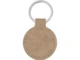 Брелок Alen круглый, бежевый - фото № 2