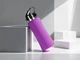 Бутылка для воды Bottle C1, soft touch, 600 мл, фиолетовая - фото № 1