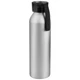 Бутылка для воды металлическая Viking Silver, 650 мл, серебристая / черная - фото № 1