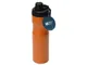 Бутылка для воды металлическая Waterline Supply, 850 мл, оранжевая / черная - фото № 4