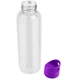 Бутылка для воды Mini Bingo, 550 мл, прозрачная / фиолетовая - фото № 3
