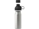Бутылка для воды Ocean Bottle Lite, 620 мл, серебристая / черная - фото № 2