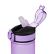 Бутылка для воды пластиковая Portobello Flip Mini, фиолетовая - фото № 3