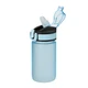 Бутылка для воды пластиковая Portobello Flip Mini, голубая - фото № 4