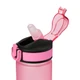 Бутылка для воды пластиковая Portobello Flip Mini, розовая - фото № 3