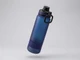 Бутылка для воды с ручкой Waterline Misty, 850 мл, темно-синяя - фото № 1