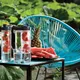 Бутылка для воды с контейнером для фруктов XD Design Tritan 800мл, синий - фото № 9