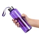 Бутылка для воды Verona Pet Color, 550 мл, фиолетовая - фото № 4