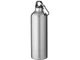 Бутылка алюминиевая с карабином Pacific 700 мл, серая - фото № 1
