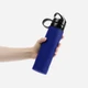 Бутылка складная силиконовая Stride Langfossen, синяя - фото № 6