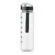 Бутылка спортивная для воды из переработанных материалов, 1 л, прозрачная - фото № 11