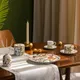 Чайная пара Farforite «Лемуры» 250 мл в подарочной коробке, белая / разноцветная - фото № 9