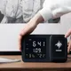 Часы настольные 5 в 1 Smart Screen с беспроводным (15W) зарядным устройством, гигрометром, термометром, календарем, черные - фото № 7
