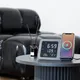 Часы настольные 5 в 1 Smart Screen с беспроводным (15W) зарядным устройством, гигрометром, термометром, календарем, черные - фото № 8
