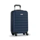 Чемодан для ручной клади, темно-синий - фото № 5