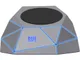 Док станция с быстрой зарядкой Xoopar Geo Dock, серебряная - фото № 1