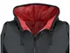 Дождевик двухсторонний Bi-Color XL, черный / красный - фото № 6