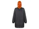 Дождевик двухсторонний Bi-Color XL, черный / оранжевый - фото № 1