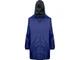 Дождевик двухсторонний Bi-Color XL, черный / синий - фото № 3