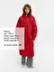 Дождевик унисекс на кнопках Molti RainDrop, красный - фото № 12
