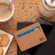 Экокошелек XD Collection Cork c RFID-защитой, пробковый, коричневый - фото № 12