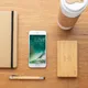Внешний аккумулятор беспроводной XD Collection Bamboo, 4000 mAh, древесный - фото № 4