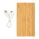 Внешний аккумулятор беспроводной XD Collection Bamboo, 4000 mAh, древесный - фото № 2