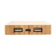 Внешний аккумулятор беспроводной XD Collection Bamboo, 4000 mAh, древесный - фото № 6