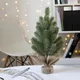 Елка настольная искусственная Felicitree, зеленая - фото № 2